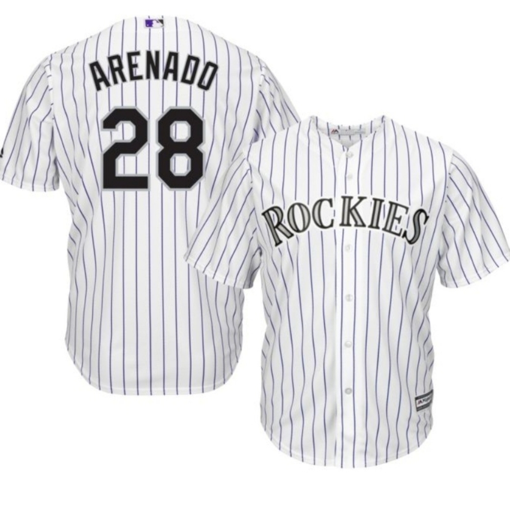 Majestic Replica Colorado Rockies #28 Jersey